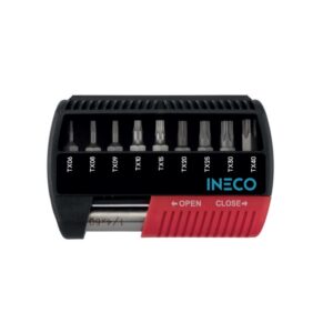 Assortimento 10 inserti Torx TX